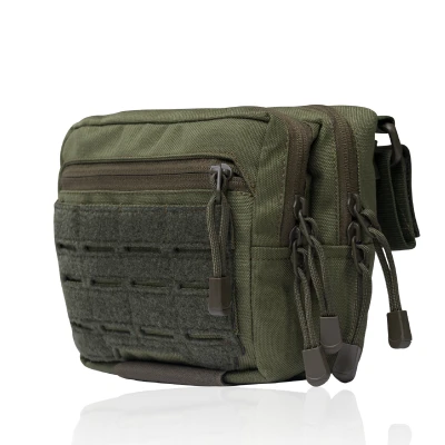 Сумка-напашник PRO 1-го класу захисту. Розмір L (16х22 см). Матеріал Cordura 1000. Олива