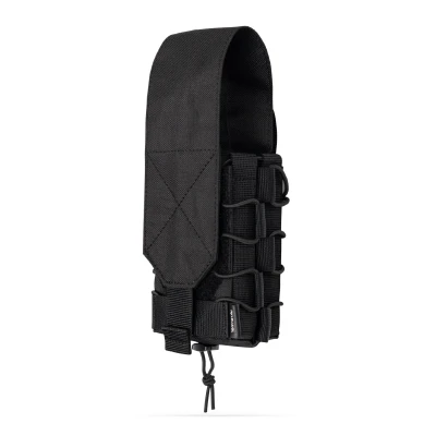 Подвійний закритий підсумок з клапаном під магазини АК/АR. Чорний