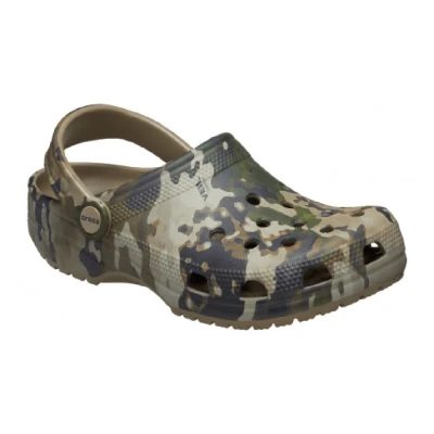 Крокси сабо Crocs Veil Abstract Classic Clog (﻿Khaki). Мультикам