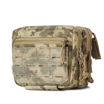 Сумка-напашник PRO 1-го класса защиты. Размер L (16х22 см). Материал Cordura 1000. Пиксель (мм-14)