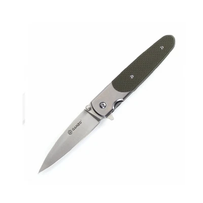 Ніж складаний Ganzo G743-2-GR. Нержавіюча сталь. Зелений