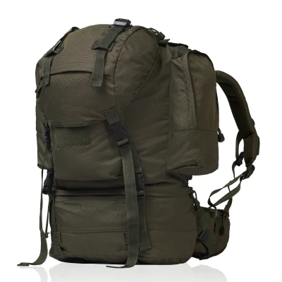 Рюкзак Mil-Tec на 75 л з водовідштовхувальним покриттям. Олива