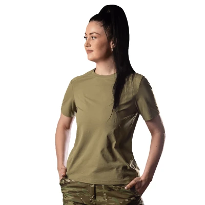 Футболка жіноча Pani Totem, Camotec. Tan