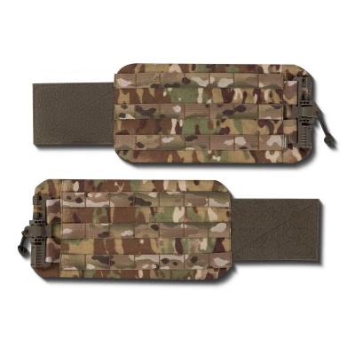 Боковые камербанды L с баллистическими пакетами 27.5х12 см 2-го класса защиты. Мультикам