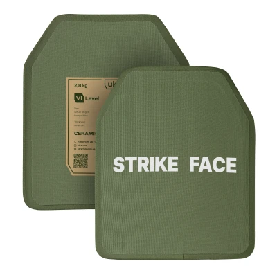 Керамічні плити 6 класу захисту (С.А.P.) Вага 5.6 кг (комплект). Розмір M (25х30 см)