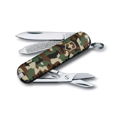 Ніж розкладний (мультитул) Victorinox® Classic SD Camouflage, 7 функцій