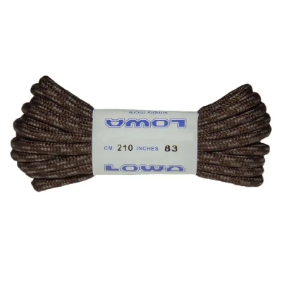 Шнурки Lowa Trekking Brown (коричневий). Довжина 210 см