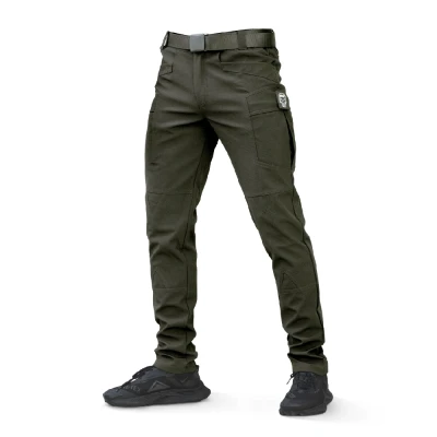 Штани тактичні карго Bezet Капелан. Армований Rip-Stop. Олива