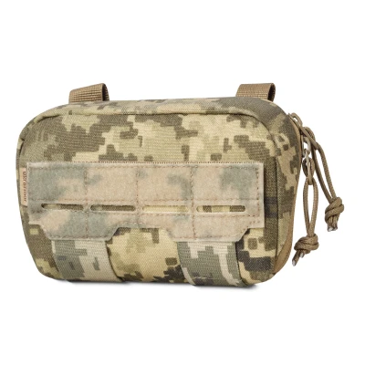 Нагрудний адмін підсумок. Cordura 1000. Кріплення Molle. Піксель (мм-14)