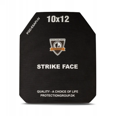 Керамическая бронеплита NIJ Level IV (ESAPI) PGD U-line. Вес 2.95 кг. Размер 25×30 см