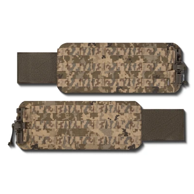 Боковые камербанды XL с баллистическими пакетами 30х15 см 2-го класса защиты. Пиксель(мм-14)