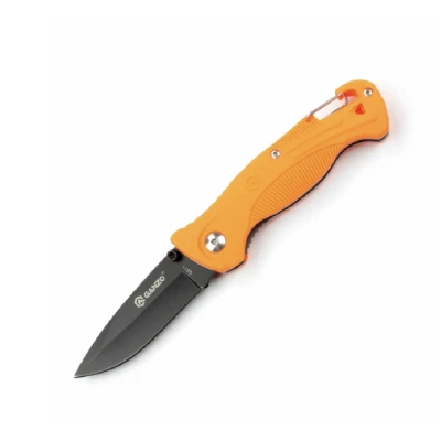Ніж складаний Ganzo G611. Нержавіюча сталь. Помаранчевий