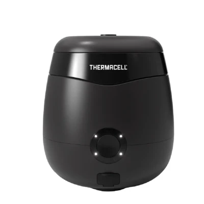 Пристрій від комарів Thermacell E55 Rechargeable Mosquito Repeller + картридж на 40 годин. Чорний