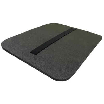 Килимок для сидіння із фіксаторами фастекс, 30 х 40 х 1,0 см, 1-шаровий, сірий