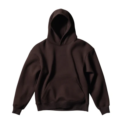 Худі «Живи» від Rift. Oversize. Шоколадний