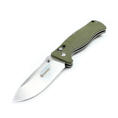 Ніж складаний Ganzo G720-G. Нержавіюча сталь. Зелений