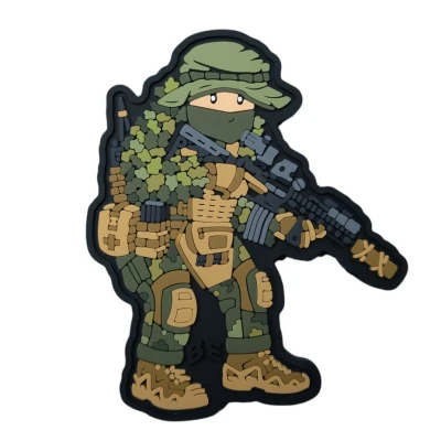 Патч (шеврон) «Розвідник» від Brand Element. М’який ПВХ пластик