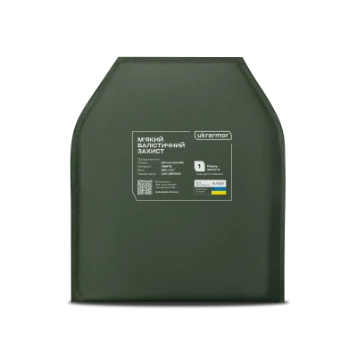 Балістичний пакет 1-го класу захисту 250 х 300 мм під бронеплиту. НВМПЕ