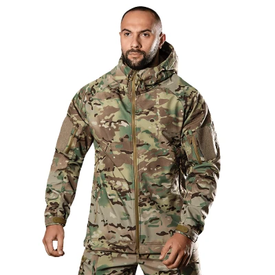 Куртка тактична Stalker SoftShell, Camotec. Мультикам