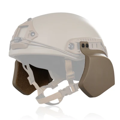 Захист боковий балістичний захист для шоломів без вух (типу FAST, TOR). Койот