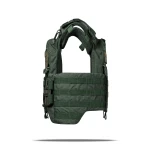 Плитоноска покращена (PRO) зі збільшеними камербандами | під бронеплити 25х30 см. Олива 3