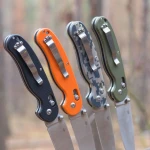 Ніж складаний Ganzo G727M чорний. Нержавіюча сталь 440С 5