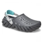 Крокси сабо Crocs Echo Sandstorm Clog (Slate Grey/Multi). Сірий
