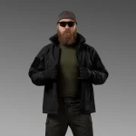 Комплект одежды Softshell Hawk Jacket & Pants. Защита от ветра и влаги. Черный 9