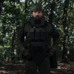 Бронежилет збільшений 3 класу (PRO) L. Вага 3.4 кг. Поліетиленові плити 1.14 кг. Чорний 8