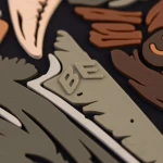 Патч (шеврон) «Чумний Доктор» від Brand Element. М’який ПВХ пластик 3