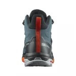 Треккинговые ботинки Salomon X Ultra 4 MID Gore-Tex. Синий/Оранжевый 5