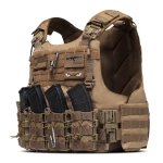 Бойовий бронежилет IBV-1. Вага 3.6 кг. Збільшена площа захисту. Койот. L/XL 13