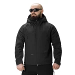 Куртка вітрівка Bezet Trail. Polyester, покриття Teflon. Чорний