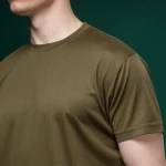 Футболка сетчатая AIR Coolmax без логотипа. Легкая и хорошо отводит влагу. Олива 3