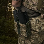 Подвійний підсумок під магазини АК/АR (тканевий). Піксель (мм-14) 6