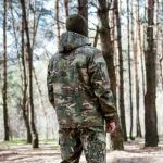Куртка тактическая с капюшоном. Ткань Саржа, мультикам 3