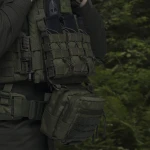 Сумка-напашник PRO 2-го класса защиты. Размер L (16х22 см). Материал Cordura 1000. Олива 7