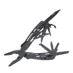 Мультитул Ganzo G202B. Нержавіюча сталь. 24 функції. Чорний