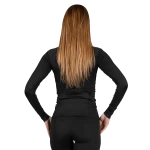 Лонгслів жіночий Pani CoolPass SJ Camotec. Чорний 2