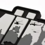 Патч (шеврон) «Киев» от Brand Element. Мягкий ПВХ пластик. Серый 2