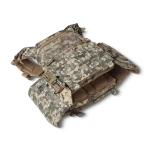 Плитоноска улучшенная (PRO) с увеличенными камербандами | под бронеплиты 25х30 см. Пиксель (мм-14) 4