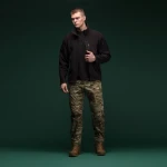 Флисовая кофта Ukrarmor Patrol Pullover Fleece Black. Polyester, windproof 7