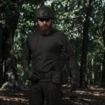 Комплект Modular Battle Belt S/M 2-го класса защиты. Тактический пояс с обвесами. Олива 3