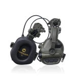 Кріплення адаптер для активних навушників на шолом. Олива 6