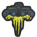 Патч (шеврон) «Night Vision Ukraine edition» от А.Т.А.К.А. Мягкий ПВХ пластик