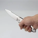 Ніж складаний Ruike P128-SF. Нержавіюча сталь. Сірий 4