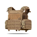 Бронежилет 6 класса (PRO). Вес 6.2 кг. Керамические плиты 2.8 кг. Койот 7