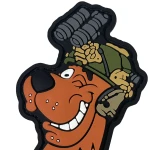 Патч (шеврон) «Scooby-Do» от Sanchi×А.Т.А.К.А. Мягкий ПВХ пластик 3