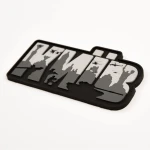 Патч (шеврон) «Киев» от Brand Element. Мягкий ПВХ пластик. Серый 4