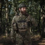 Тройной подсумок под магазины АК/АR. Cordura 500D. Molle. Мультикам 2